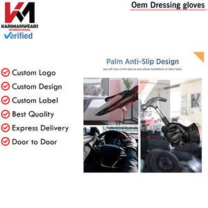 Guantes de Vestir Elegantes de Cuero al por Mayor, Opciones de Diseño Personalizado con Forro de Lana, Cachemira o Thinsulate - Product Image 5