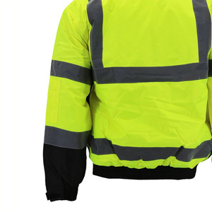 Vêtements de travail haute visibilité Hi-Viz Veste réfléchissante de construction imperméable entièrement personnalisée avec logo personnalisé - Product Image 4