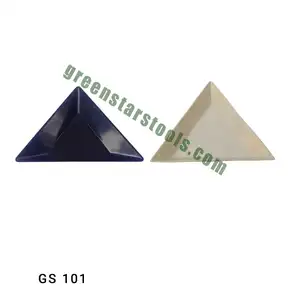 प्लास्टिक त्रिकोण मनका छँटाई ट्रे जी एस 101-01 के लिए गहने उपकरण-आभूषण उपकरण