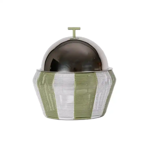 Cacerola de metal de buena calidad con soporte, gran diseño, olla caliente de mesa hecha a mano para utensilios de cocina y utensilios de cocina - Product Image 2