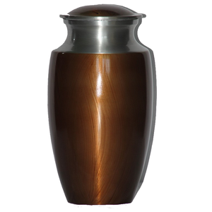 Urnas de cremación para adultos de aluminio de alta calidad con acabado de mármol rojo para cenizas humanas Suministro funerario de metal - Product Image 5