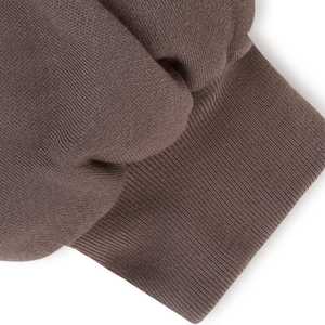 Sweat à capuche noir avec logo personnalisé pull à capuche surdimensionné épaule tombante sweats à capuche à logo surdimensionné en éponge française - Product Image 6