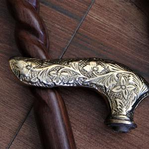 Bastón de Trekking Plegable de Madera Hecho a Mano de la Mejor Calidad, con Orientación para Zurdos, de la India, al Mejor Precio - Product Image 3