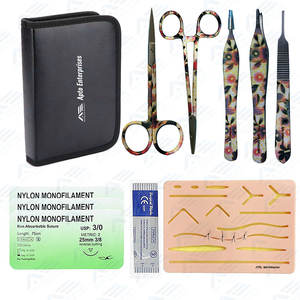 Kit chirurgical complet en gros Source d'alimentation manuelle Instruments de formation à la suture en acier inoxydable Ensemble d'instruments médicaux - Product Image 6