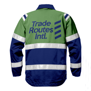 Vente en gros directe en vrac Vestes de travail de sécurité réfléchissantes étanches personnalisées pour travailleurs de la construction Fabricant fabriqué - Product Image 2