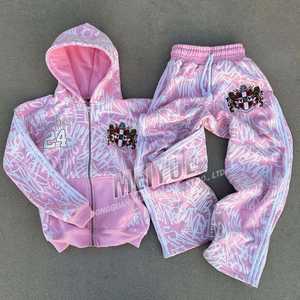 Survêtements de course légers, respirants et confortables, streetwear unisexe, imprimés sur mesure, 100% coton, qualité supérieure en gros - Product Image 5