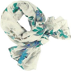 Bufanda de Algodón Voile con Logotipo Personalizado - Nueva Bufanda Larga, Ligera, Transpirable y Cálida para Mujer, Ideal para el Invierno y para Usar con Aire Acondicionado - Product Image 3