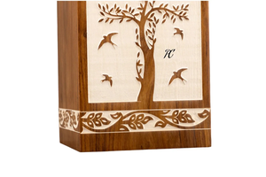 Urne funéraire en palissandre Boîte Arbre de Vie Design Mémorial Souvenir Urne funéraire décorative pour cendres - Product Image 6