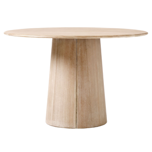 Muebles de madera vietnamitas de alta calidad Mesa de comedor de pedestal redonda moderna Envío rápido para mayoristas globales - Product Image 2