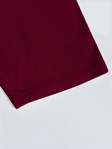 เสื้อยืดพิมพ์ลาย DTF สำหรับผู้หญิงเสื้อยืดสีล้วนสำหรับผู้หญิงเสื้อยืดลำลองโลโก้ที่กำหนดเอง - Product Image 6