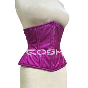 Corsé con varillas de acero y brillo brillante debajo del busto |   Proveedor Mayorista de Corsés para Fiestas - Product Image 3