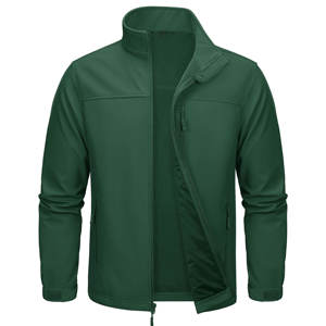 Chaqueta Softshell de Diseño Personalizado Ryan Pro Gear para Hombre, Cierre de Cremallera, Tela Transpirable con Logotipo Personalizado, Antibacteriana - Product Image 3