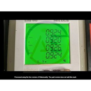 Compteur de puissance numérique multifonction triphasé sécurisé avec écran LCD 4 chiffres, entrée AC/DC, précision classe 0.5 - Product Image 6