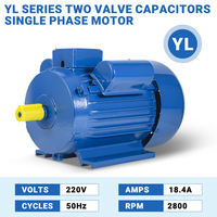 Moteurs Électriques AC Monophasés à Induction Série YL 2ch 3ch 5ch 7,5ch 10ch 220V 50Hz 2800Tr/min