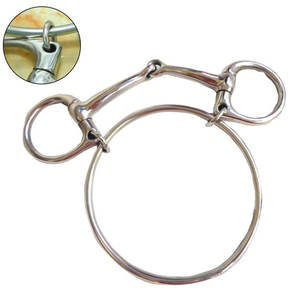 Mèches d'équitation en acier inoxydable PF-122 Offre Spéciale pour les courses de chevaux Mèches de bouche d'entraînement axées sur la sécurité Produit de soin des chevaux - Product Image 4
