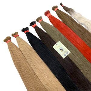 High Quality Pre-Bonded Single Donor Vietnamese Human Hair Extensions Natural Straight Cuticle Aligned Soft <b>Nano</b> Tip Raw Wave - Product Image 1