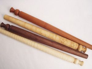 Natural Wood Hand-Turned <b>Spurtles</b> | Smooth Finish | Wholesale Supplier - Product Image 2
