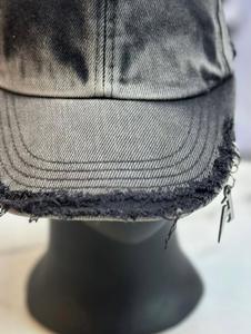 Casquettes de baseball en détresse personnalisables OEM Chapeaux de camionneur extérieurs réglables à 5 panneaux Style de rue Caractéristiques communes du tissu sportif - Product Image 5