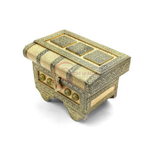 Coffre exquis pour bijoux chéris et design floral luxueux idéal pour la décoration de la maison cadeau donnant et protégeant des articles - Product Image 6