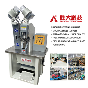 Máquina perforadora y <span class=keywords><strong>remachadora</strong></span> automática SHENGDA <span class=keywords><strong>para</strong></span> ojales, botones y arandelas metálicas en chapa. - Product Image 2