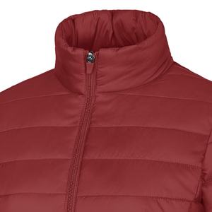 Blouson matelassé pour femme, par temps froid, avec personnalisation complète, tendance, coupe-vent, thermique, décontracté, uni - Product Image 5