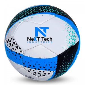 Ballon de football d'entraînement Next Tech Industries en matériau PU pour l'entraînement avec design personnalisé et logo personnalisé - Product Image 1