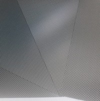 Feuille composite en fibre de carbone tissée thermoplastique 3K (surface noire brillante, épaisseur 0,8 mm) pour l'industrie des bagages et des chaussures