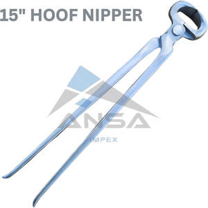 Pinza de pezuña de 15 ", recortadora de pezuñas de caballo profesional, herramienta de herrador, cuchillas afiladas de Metal duradero, herrador de larga duración - Product Image 5