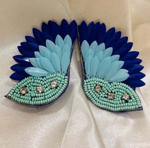 Hermosos Pendientes Bordados con Cuentas, Pendientes Personalizados con Múltiples Cuentas, Joyería Festiva para Mujer al Mejor Precio - Product Image 6