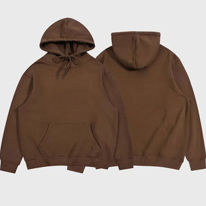 Sweat à capuche décontracté 80% coton 20% polyester Terry Poids lourd Vêtements de sport Sweat à capuche pour homme Gym - Product Image 5