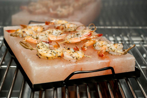 Plaque en forme de briques pour une belle cuisson au barbecue et décoration intérieure, dalles sculptées, sel rose de l'Himalaya biologique et naturel - Product Image 2