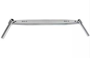 Instrumento quirúrgico ortopédico de 1,5/1,1mm, manga de taladro doble de acero inoxidable duradero, fuente de alimentación Manual para cirugía ósea - Product Image 4