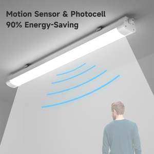 Cảm biến chuyển động LED Batten đèn IP65 không thấm nước khẩn cấp hơi chặt chẽ lịch thi đấu T8 ống 60W đậu xe nhà để xe Led Tri bằng chứng ánh sáng - Product Image 3