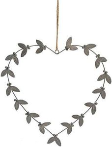 Adornos colgantes de Navidad de metal hechos a mano con patrones de arte tradicional perfectos para la decoración de vacaciones de granja rústica - Product Image 3