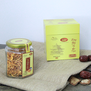 Suministro de fábrica de hongos liofilizados Cordyceps Militaris de 25g en embalaje de botella para apoyo inmunológico y bienestar - Product Image 4