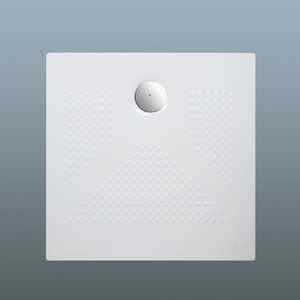 ถาดรองอาบน้ำทรงสี่เหลี่ยมขนาด 80x80 ซม. ดีไซน์อิตาลีบางเฉียบ ผลิตจากเซรามิก-โคริซินี - Product Image 1