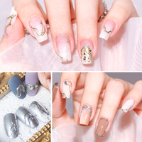 Vernis à ongles gel UV LED style français HS Private Label 5g non toxique 3 couleurs gel métallique 3D en relief pour salon et usage domestique