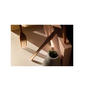 Cucharas de diseño de madera de alta calidad, Decoración de cocina, restaurante y diseño de Hotel, cubiertos naturales con diseño de acabado pintado - Product Image 1