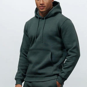 Sweats à capuche personnalisés en usine, sweats à capuche vierges pour impression, sweats en molleton de coton, production en gros, faible MOQ, fournisseur - Product Image 5