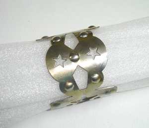 ห่วงใส่ผ้าเช็ดปากขนาดเล็กดีไซน์คลาสสิกใช้สำหรับตกแต่งบ้านงานแต่งงาน - Product Image 3