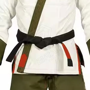 Jiu jitsu kimono de jiu jitsu logotipo personalizado al por mayor mejor calidad BJJ uniforme ligero hombres de alta calidad uniforme de Karate - Product Image 4
