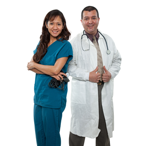 SAO Mai ชุดเครื่องแบบโรงพยาบาลผ้าทอนุ่มยืดได้สำหรับผู้หญิง/ผู้ชาย - Product Image 3