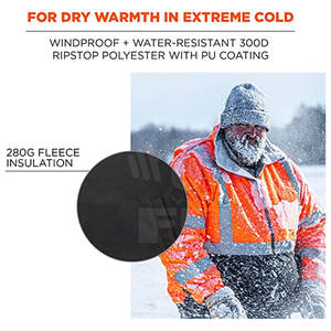 La chaqueta de seguridad reflectante de alta visibilidad para hombre más vendida, diseño personalizado, ropa de trabajo de invierno, fabricación de alta calidad a prueba de agua - Product Image 2