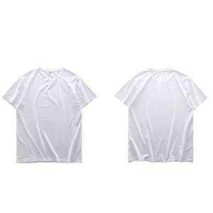 Dtg Print Design personnalisé Graphic Tees T-shirt vierge 100% coton respirant Plus Size surdimensionné Vêtements DTG Print T-shirts unisexes - Product Image 2