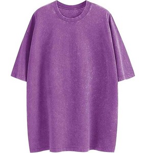 Camisetas para hombre Venta al por mayor Logotipo personalizado Hombres Lavado ácido Camiseta Manga corta Ropa casual Hombres Lavado ácido Camisetas - Product Image 6