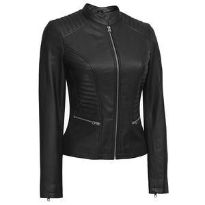 Toutes les couleurs, tendance du moment, vente chaude, vestes en cuir pour femmes, vêtements décontractés très demandés, vestes en cuir de fabrication de qualité supérieure pour femmes - Product Image 1