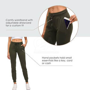 Pantalones de correr para mujer hechos en alta calidad, superventas, pantalones de correr para mujer, pantalones de correr bajos Moq para mujer - Product Image 3