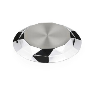 ถาดเสิร์ฟอาหารสแตนเลสสไตล์โมเดิร์นงานหัตถกรรมทำจากโลหะสำหรับงานเลี้ยงหรืองานแต่งงาน - Product Image 3