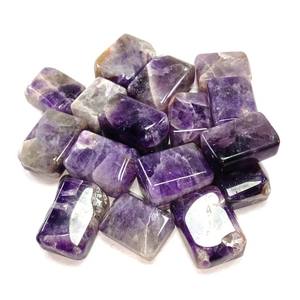 Vente en gros en vrac Agate Reiki Chakra Caillou Améthyste Naturelle Cristal Cube Coloré Gravé Pierre précieuse de Guérison Pierre dégringolée - Product Image 5