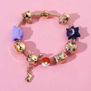 สร้อยข้อมือแฟชั่นลายตัวละครโปเกมอนพร้อมจี้ห้อย - Product Image 2